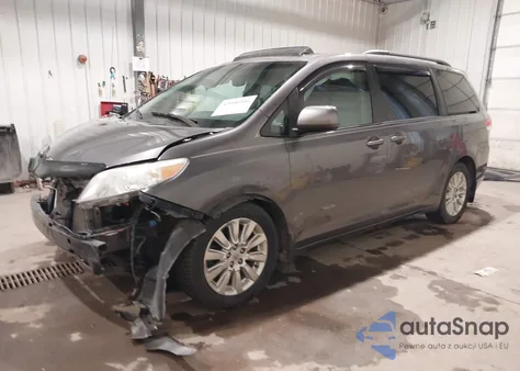 2011 Toyota Sienna Xle from USA, damaged, VIN 5TDDK3DC6BS013627